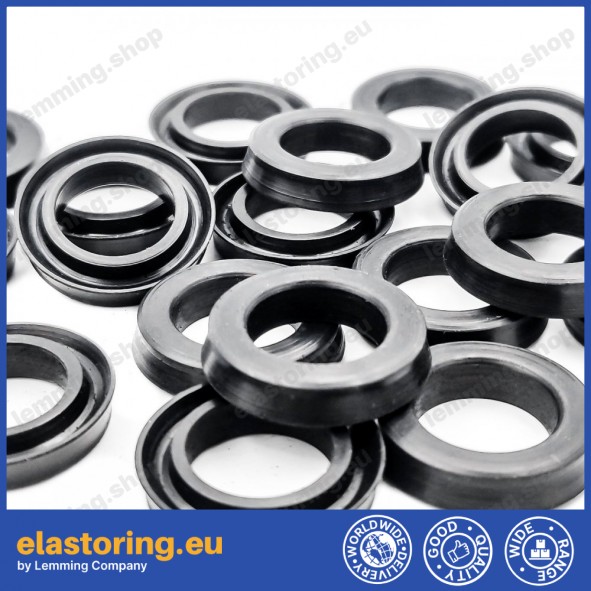 Piston seal PS01 12,8x20x4,5u NBR FORM70A [DDE079/1]